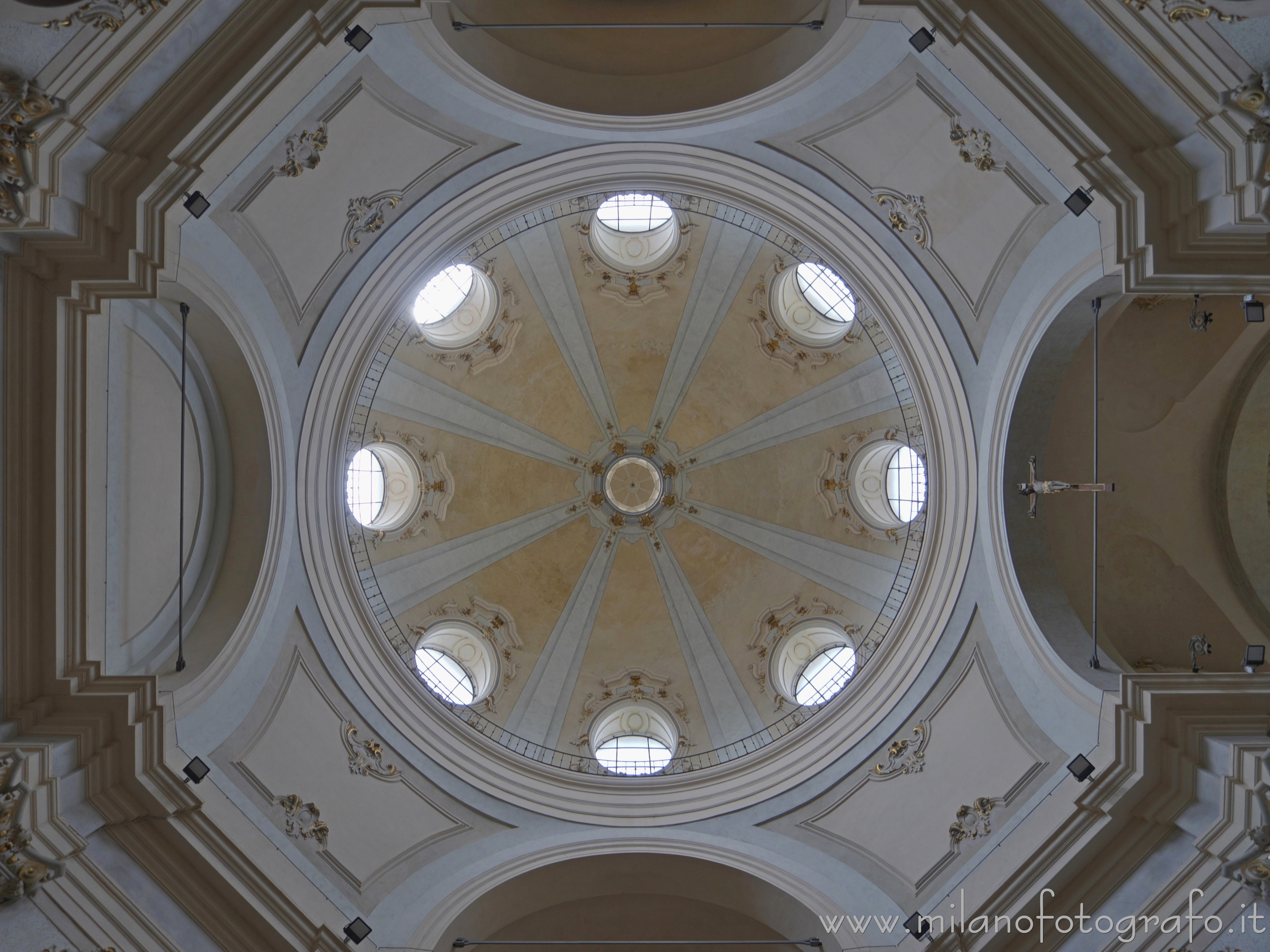 Milan (Italy) - Vault of the Church of San Bernardino alle Ossa - Full resolution picture